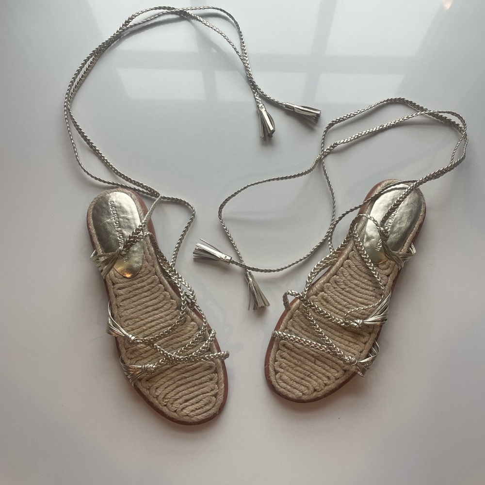 Sigerson Morrison Lace Up Sandals